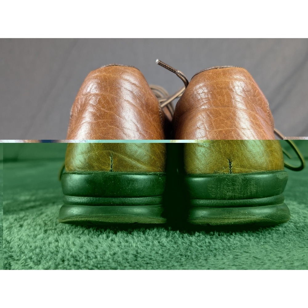 MEPHISTO 'MATCH' MENS BROWN FULL GRAIN LEATHER WALKING SHOES SIZE 11.5 $425 - Picture 6 of 14